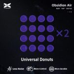 X-Raypad Obsidian Air Mouse Feets – Universal Donuts