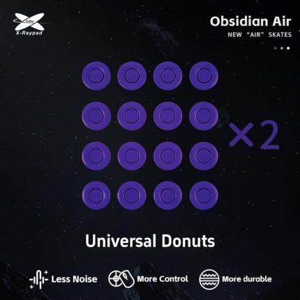 X-Raypad Obsidian Air Mouse Feets – Universal Donuts