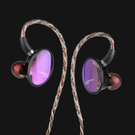 7Hz x Crinacle Salnotes Dioko – IEM Planar Magnético de 14.6mm com Corpo em Alumínio CNC e Vidro com Revestimento de Safira
