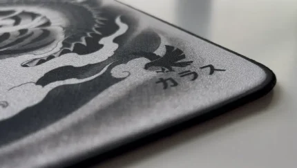 Raven Yūgen Edição Limitada – Tapete de Rato Speed com Base Poron Japonesa