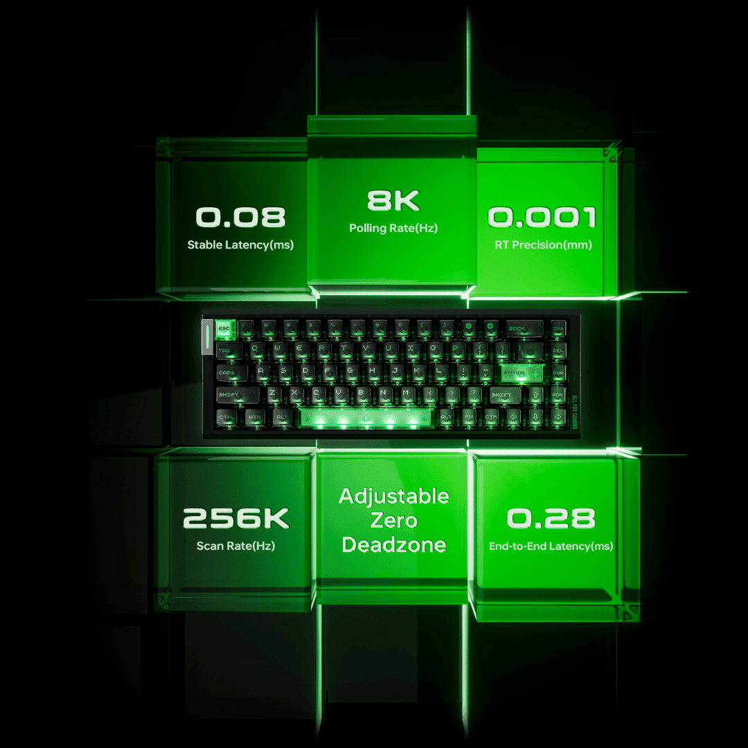 ATK RS6 Air Teclado Magnético HE Esports – 65%, 8K Hz, Rapid Trigger 0.001mm - Image 7