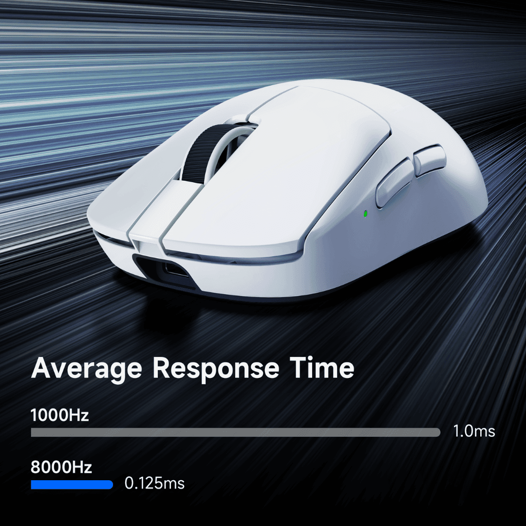 MCHOSE A7 V2 Ultra Wireless Gaming Mouse - 59g, 8K Hz, PAW3950 TI - Image 5