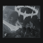Yuki Aim Monokuro Glass Mousepad - Limited Edition [PRE-SALE]
