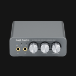 Fosi Audio K5 Pro - Compact Gaming DAC/AMP with Microphone Input, USB/Optical/Coaxial